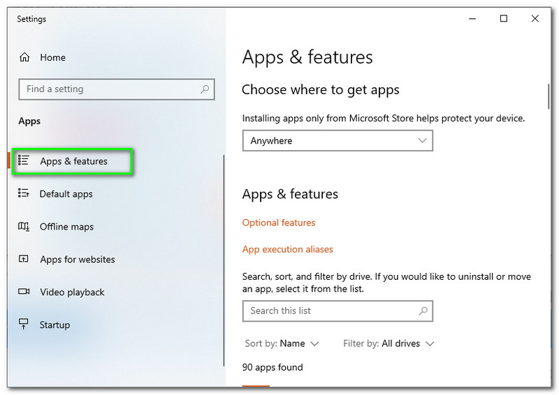 Apps And Fetaures