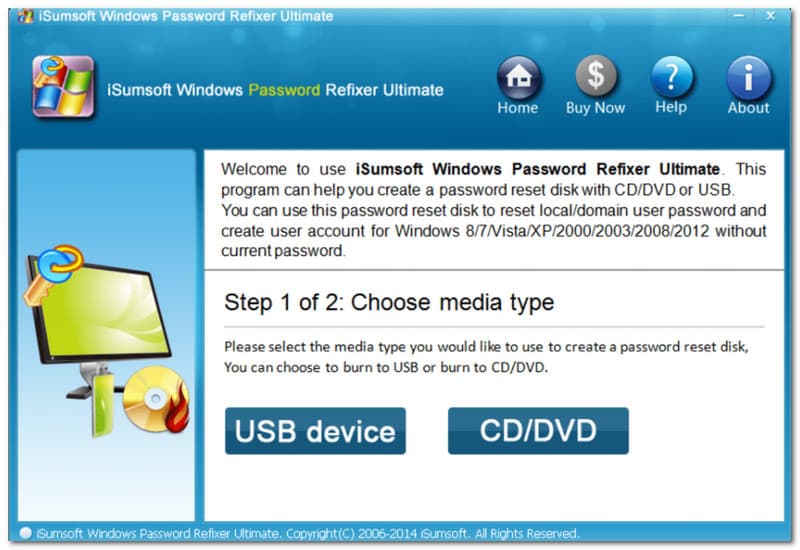 iSumsoft Windows Password Refixer